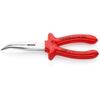 26 27 200 Snipe Nose Side Cutting Pliers (Stork Beak Pliers) with dipped insulation, VDE-tested chrome-plated 200 mm